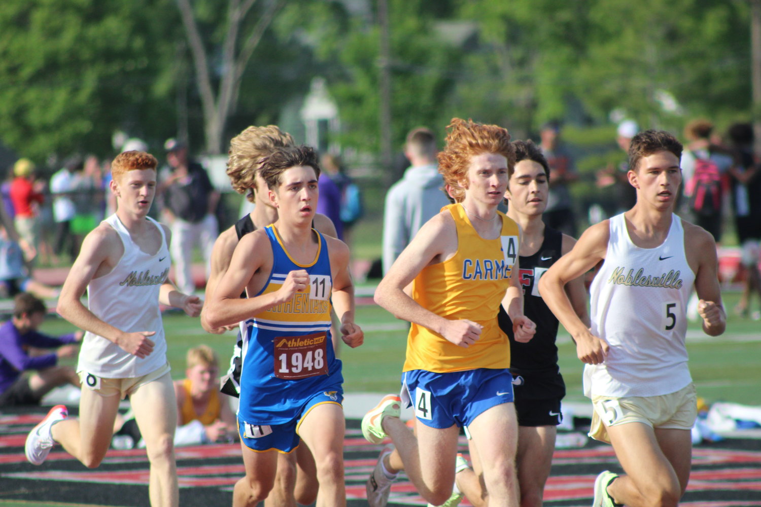 Miller set the school record for CHS at the Sagamore Conference meet earlier this season.