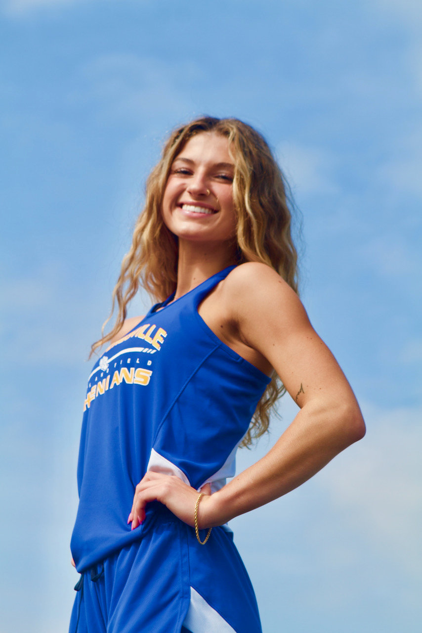 Shea Williamson helped lead a CHS girls team to a county title and 3rd place finish in the SAC this 
season. Williamson also won all four of her events at both county and conference. She ended her career by advancing to the Regional.